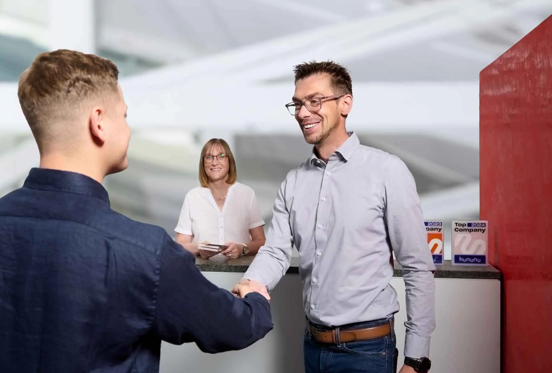 Technische Abstimmung im B&W-Team